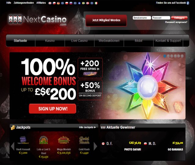 NextCasino Serves Players with Exciting Offers and Promotions